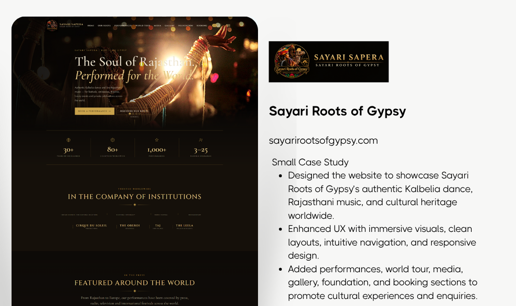 Sayari Roots of Gypsy