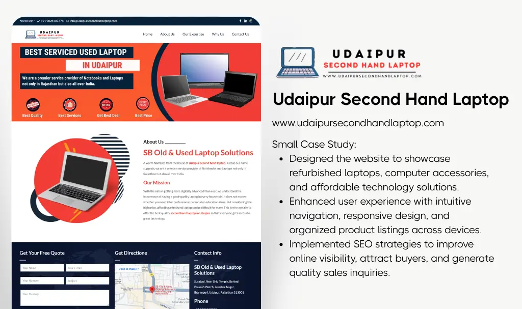 Udaipur Second Hand Laptop