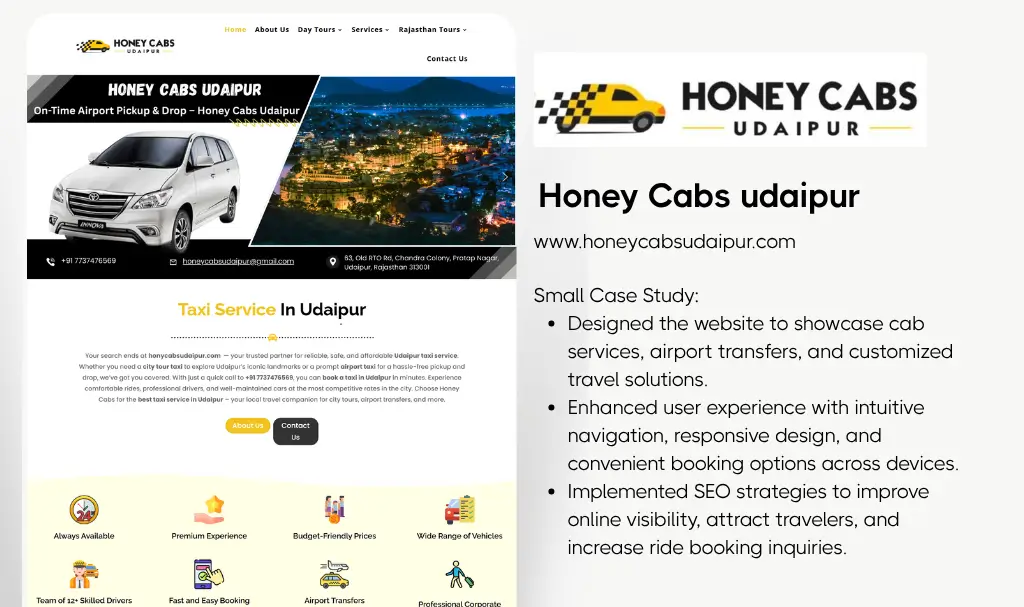 Honey Cabs Udaipur