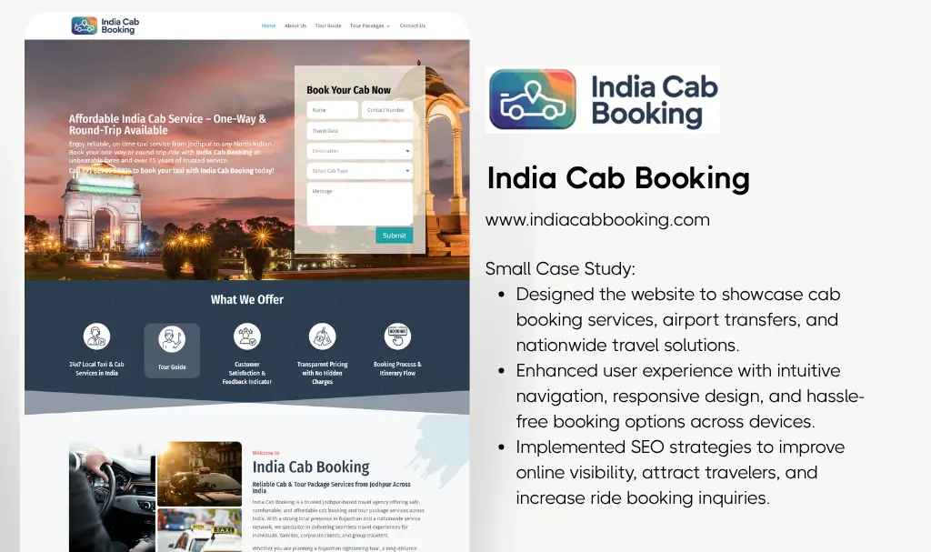 India Cab Booking