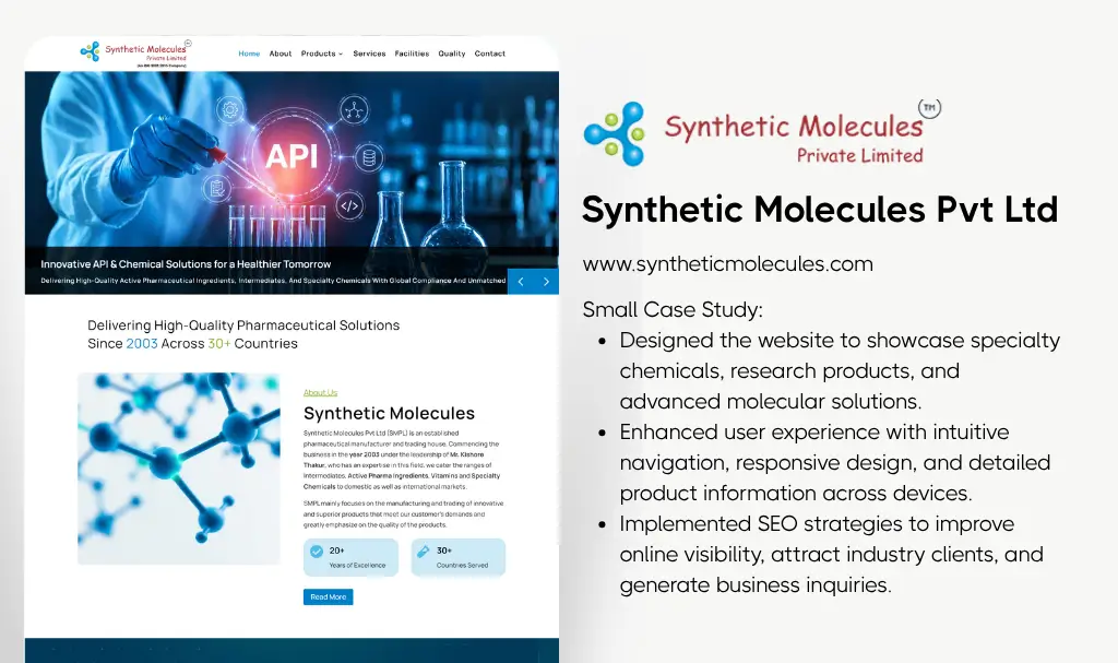 Synthetic Molecules Pvt Ltd