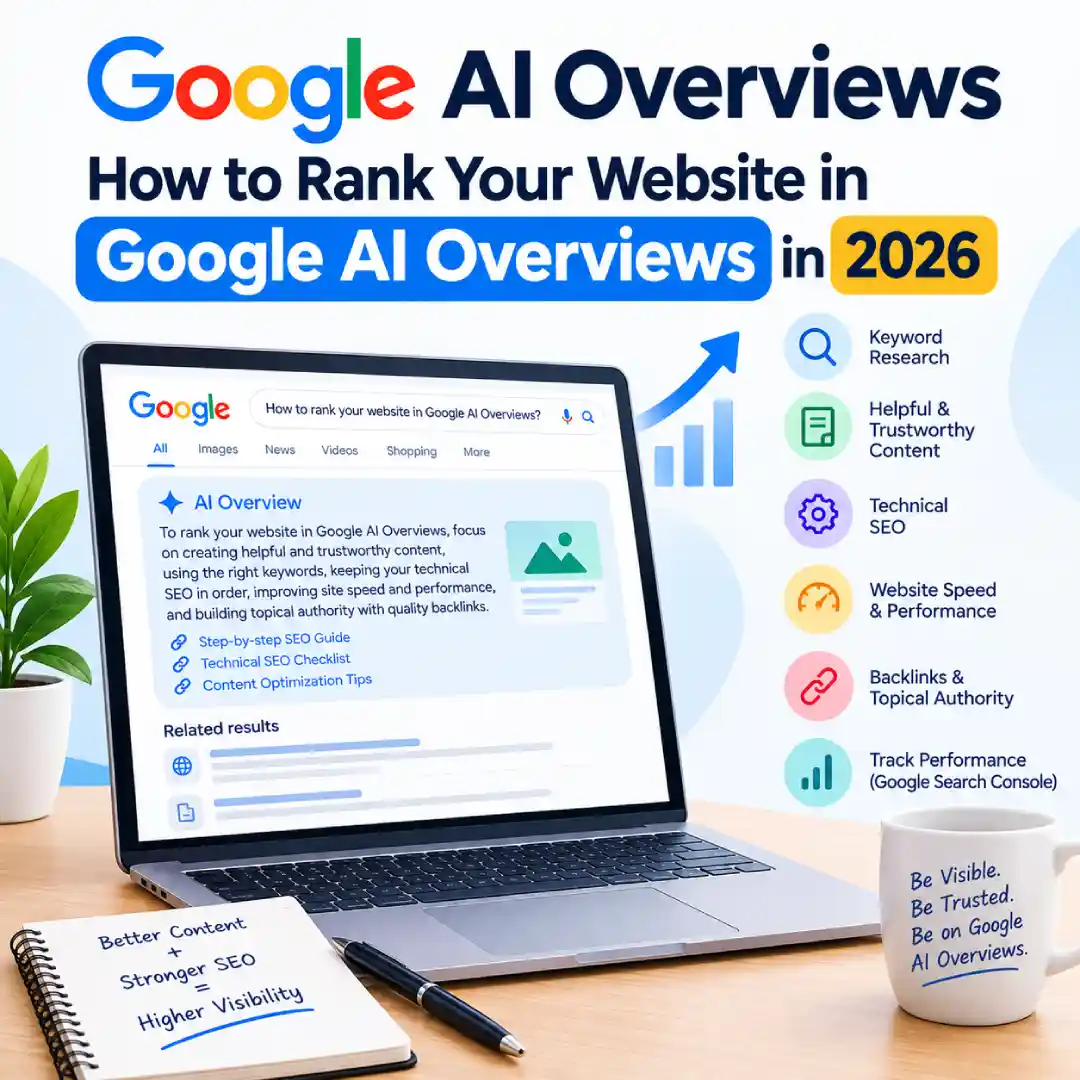 How to Rank Your Website in Google AI Overviews in 2026