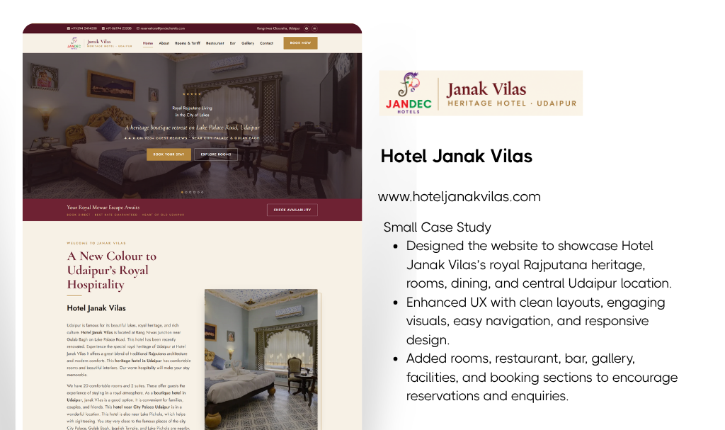 Hotel Janak Vilas
