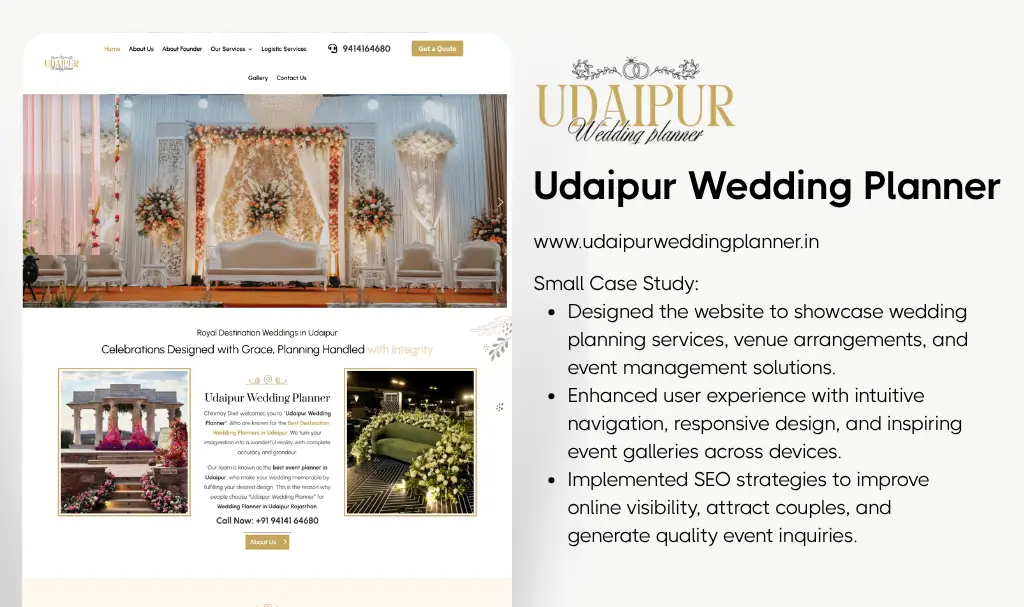 Udaipur Wedding Planner