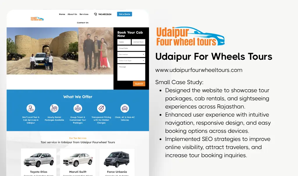 Udaipur For Wheels Tours