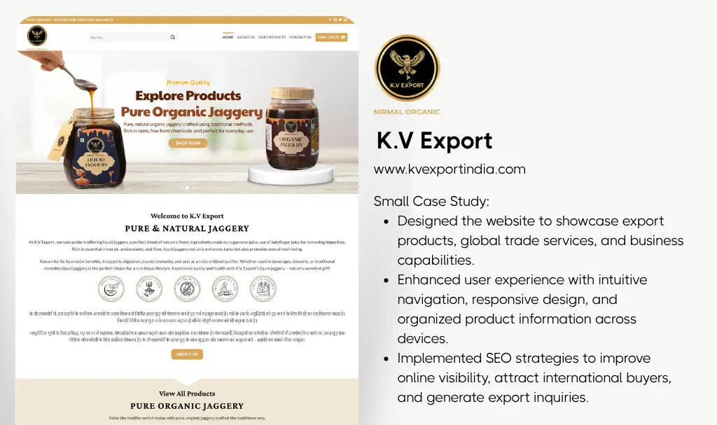K.V Export