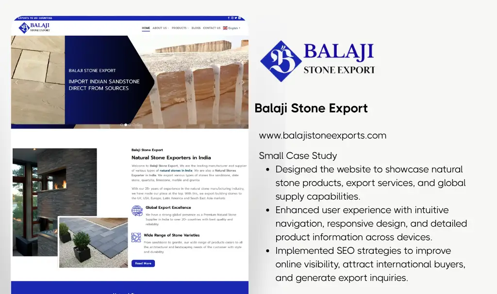 Balaji Stone Export