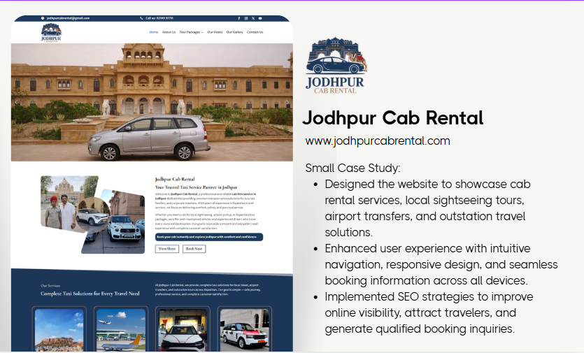 Jodhpur Cab Rental