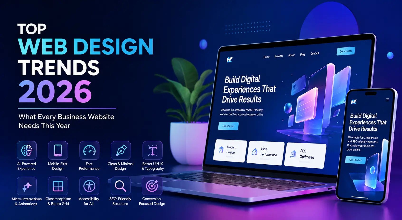 Top Web Design Trends 2026: What Every Business Website Needs This Year