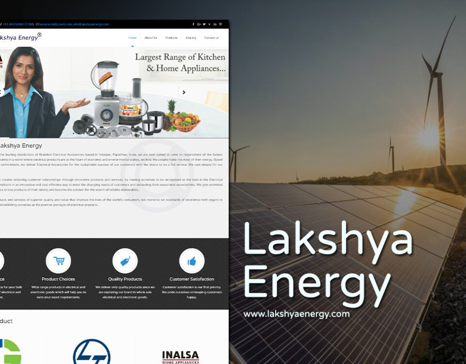 Electronics Product Supplier Company Website Design Company Udaipur, Rajasthan, India